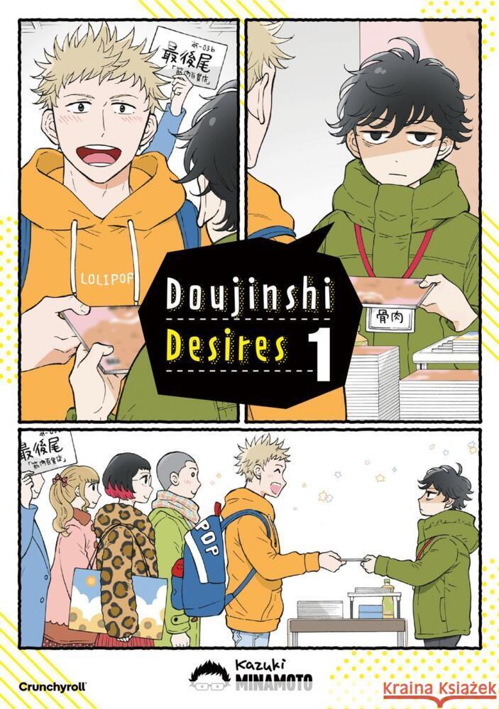 Doujinshi Desires - Band 1 MINAMOTO, Kazuki 9782832472132