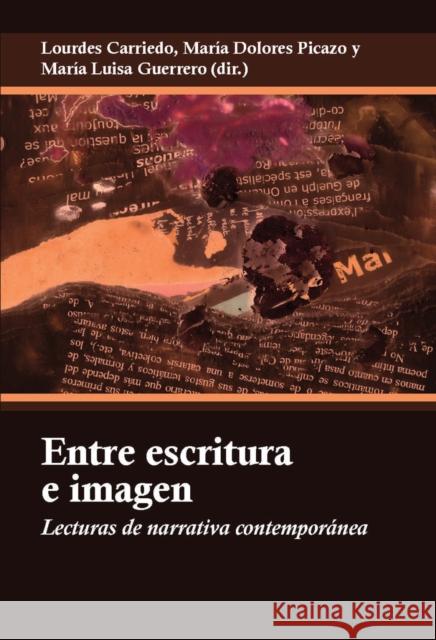 Entre Escritura E Imagen: Lecturas de Narrativa Contemporánea Carriedo Lopez, Lourdes 9782875740380