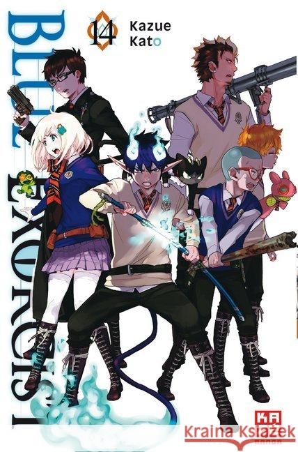 Blue Exorcist. Bd.14 : Ausgezeichnet mit dem AnimaniA Award 2013 - Bester Manga International Kato, Kazue 9782889210381 Kazé Manga