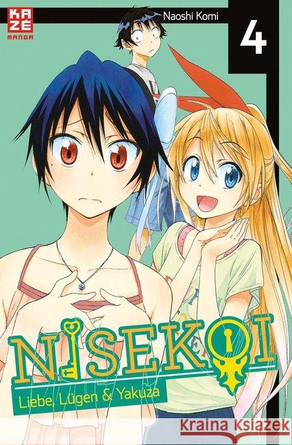 Nisekoi. Bd.4 : Liebe, Lügen & Yakuza Komi, Naoshi 9782889212347 Kazé Manga
