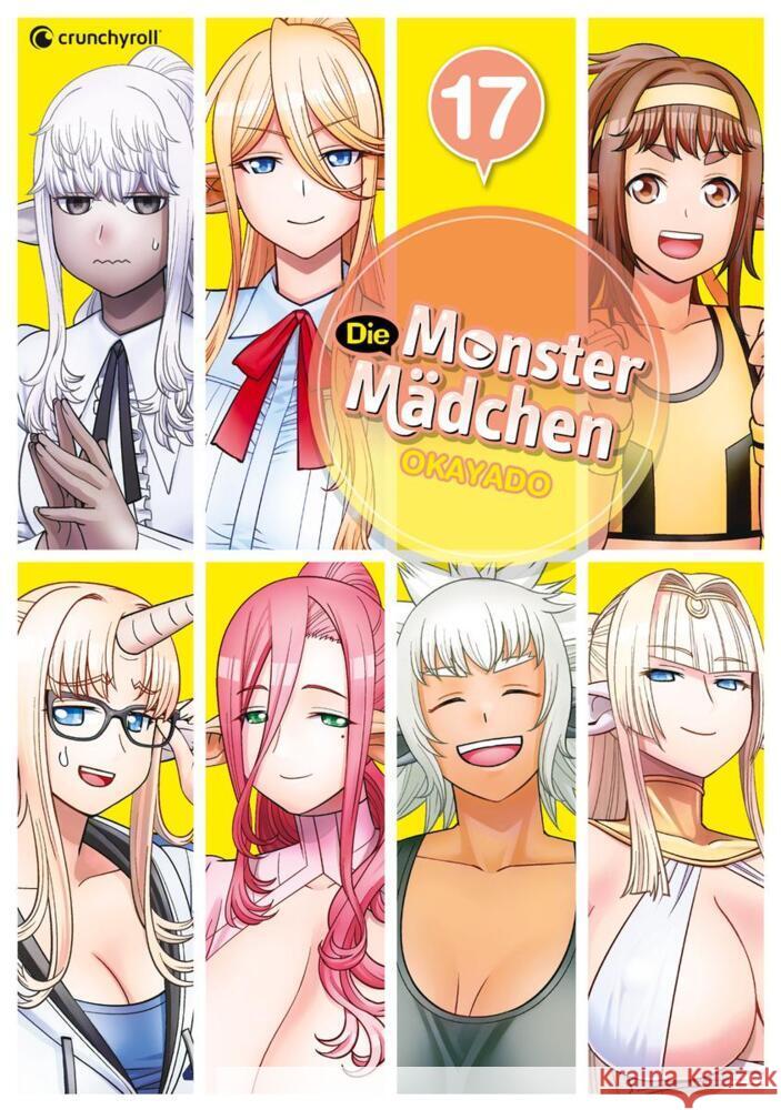 Die Monster Mädchen - Band 17 Okayado 9782889216239