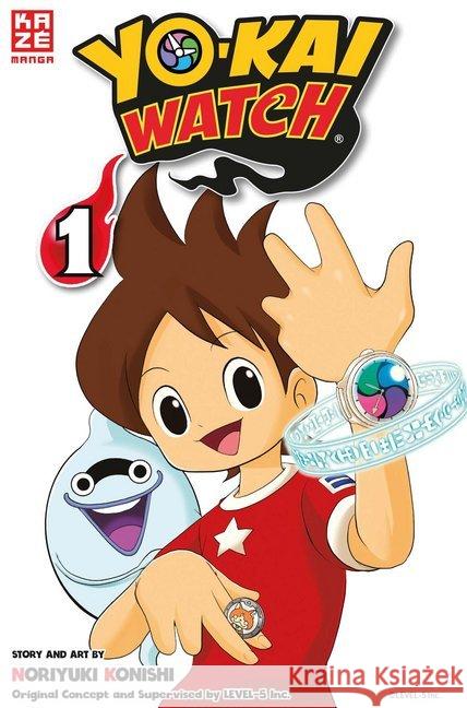 Yo-kai Watch. Bd.1 Konishi, Noriyuki; Five Level 9782889218288 Kazé Manga
