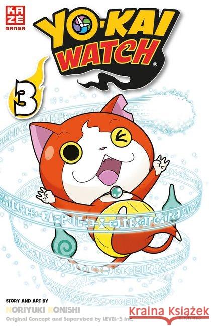 Yo-kai Watch. Bd.3 Konishi, Noriyuki; Level-5 9782889218301 Kazé Manga