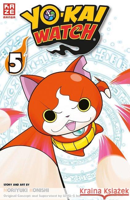 Yo-kai Watch. Bd.5 Konishi, Noriyuki; Level-5 9782889218325 Kazé Manga