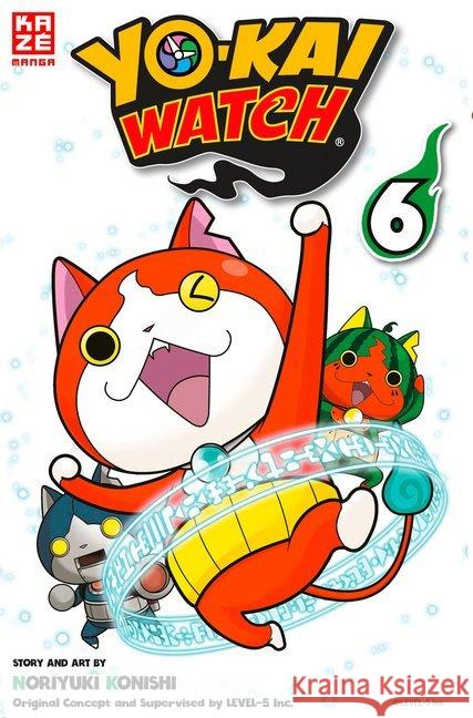 Yo-kai Watch. Bd.6 Konishi, Noriyuki; Level-5 9782889218332 Kazé Manga