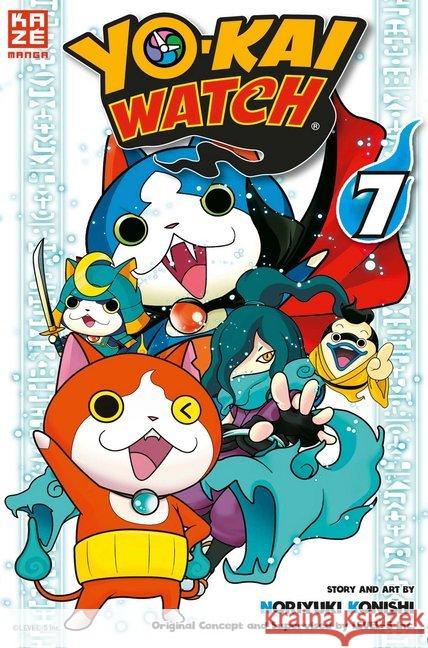 Yo-kai Watch. Bd.7 Konishi, Noriyuki; Level-5 9782889218349 Kazé Manga