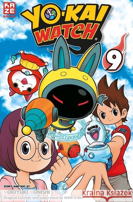 Yo-kai Watch. Bd.9 Konishi, Noriyuki; Level-5 9782889218363 Kazé Manga