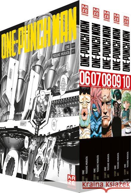 One-Punch Man, 5 Bde.. Bd.6-10 Murata, Yusuke; One 9782889218660 Kazé Manga