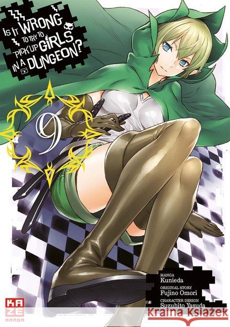 Is it Wrong to Try to Pick up Girls in a Dungeon. Bd.9 Oomori, Fujino 9782889218905