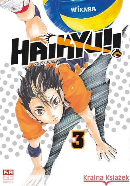 Haikyu!!. Bd.3 Furudate, Haruichi 9782889219407 Kazé Manga