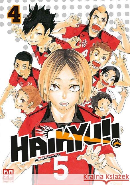 Haikyu!!. Bd.4 Furudate, Haruichi 9782889219414 Kazé Manga