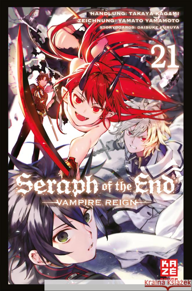 Seraph of the End. Bd.21 Yamamoto, Yamato, Furuya, Daisuke, Kagami, Takaya 9782889514465