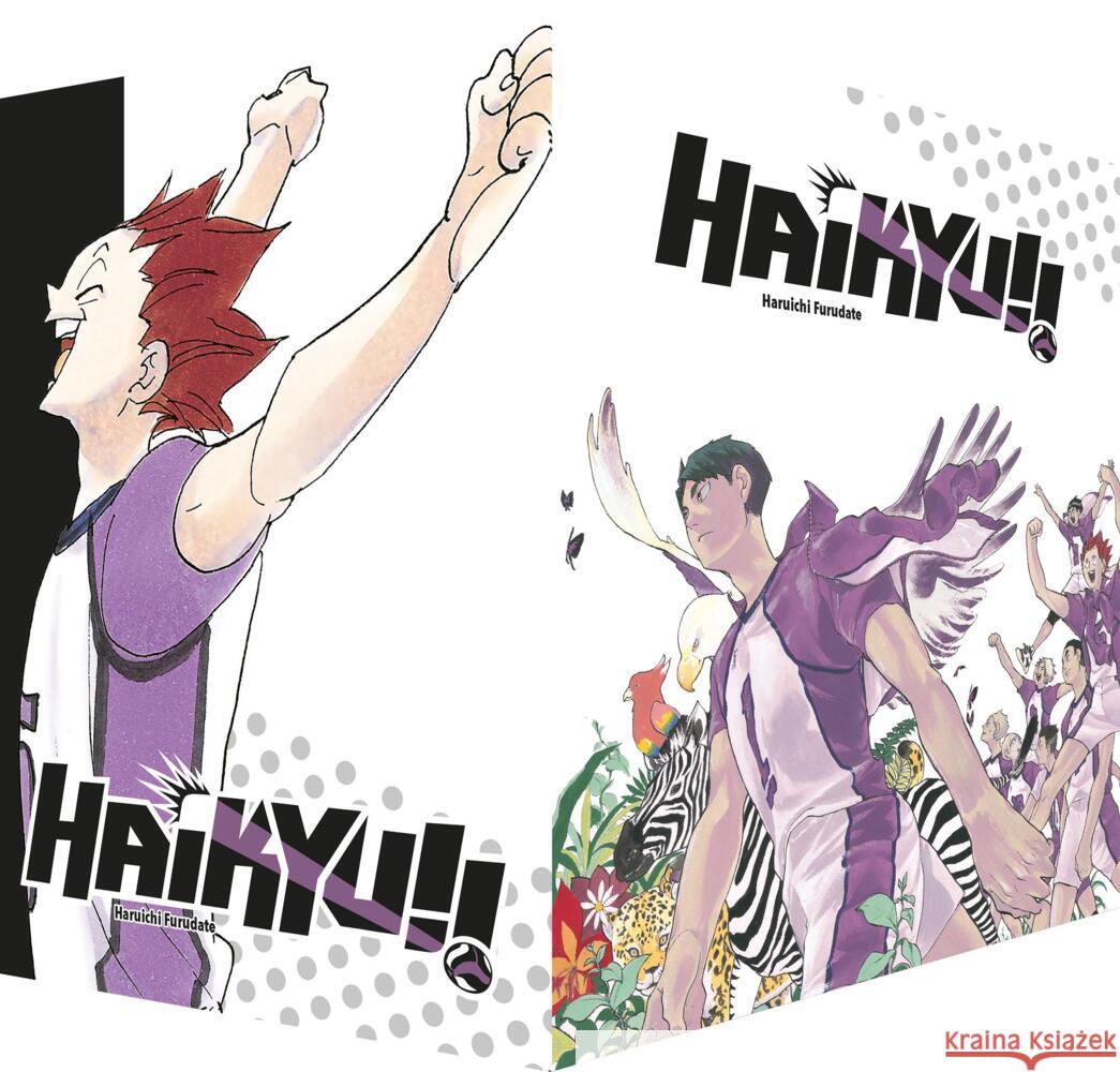 Haikyu!! Sammelbox 4 - Band 31-40 im Schuber Furudate, Haruichi 9782889514779