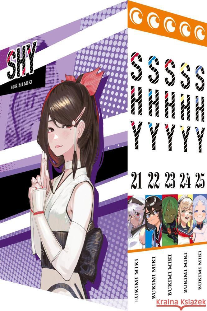 SHY - Band 21-25 im Sammelschuber Miki, Bukimi 9782889515097