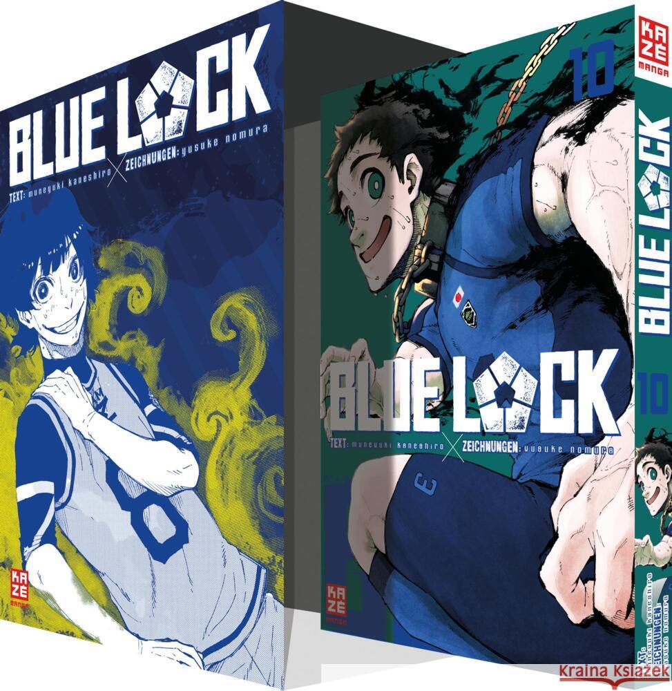 Blue Lock - Band 10 mit Sammelschuber Nomura, Yusuke 9782889516209