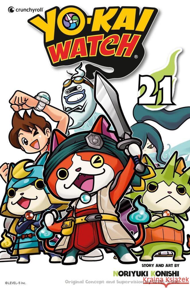 Yo-kai Watch - Band 21 Konishi, Noriyuki 9782889516513