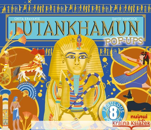 Tutankhamun Pop-Ups David Hawcock 9782889754106 nuinui