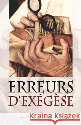 Erreurs d'Ex D. A. Carson 9782890821460 Unknown