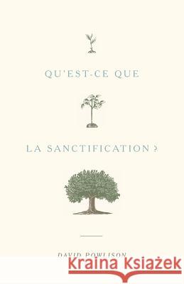 Qu'est-ce que la sanctification ? Editions Impact David Powlison 9782890823419 Editions Impact