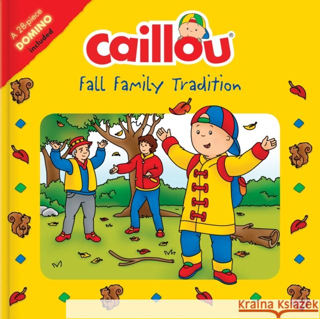 Caillou: Fall Family Tradition [With 28-Piece Paper Domino]  9782897184964 Caillou