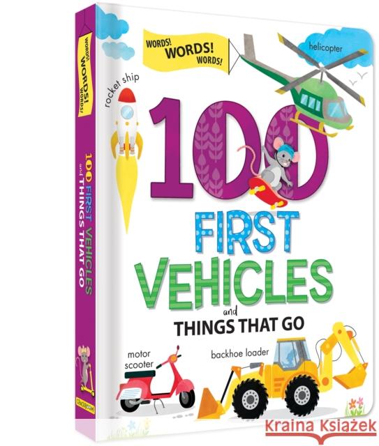 100 First Vehicles and Things That Go  9782898020520 Crackboom! Books