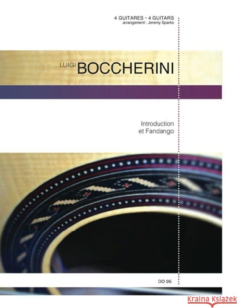 Introduction et Fandango Boccherini, Luigi 9782920274822