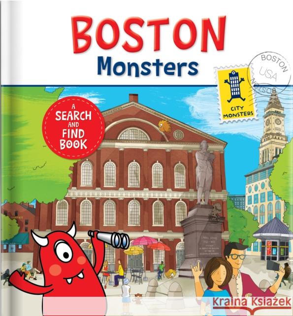 Boston Monsters: A Search-And-Find Book  9782924734056 City Monsters