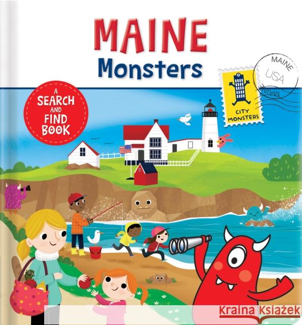 Maine Monsters: A Search and Find Book Corinne Delporte Julie Cossette 9782924734148 City Monsters