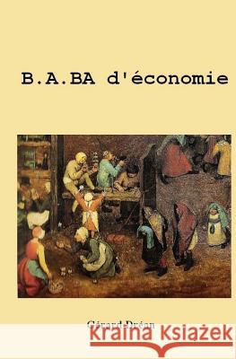 B. A. BA d'economie Drean, Gerard 9782954259833 Gerard Drean