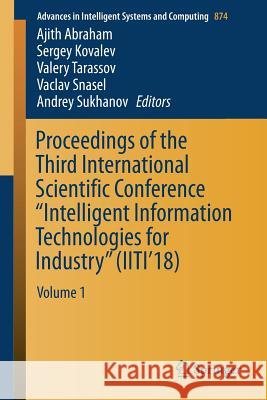 Proceedings of the Third International Scientific Conference 