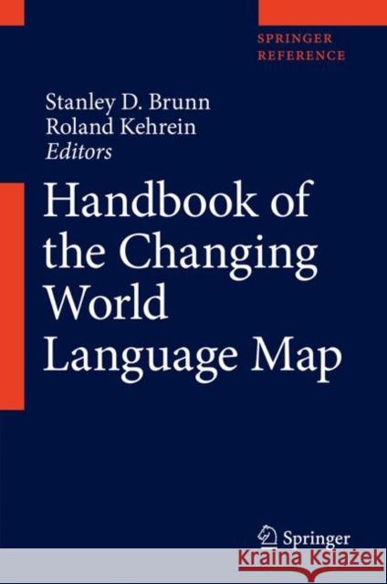 Handbook of the Changing World Language Map Brunn, Stanley D. 9783030024376