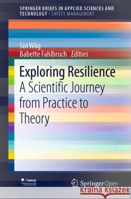 Exploring Resilience: A Scientific Journey from Practice to Theory Wiig, Siri 9783030031886 Springer