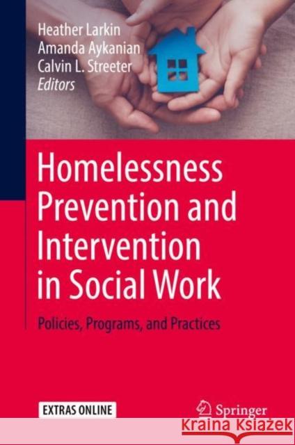 Homelessness Prevention and Intervention in Social Work: Policies, Programs, and Practices Larkin, Heather 9783030037260 Springer