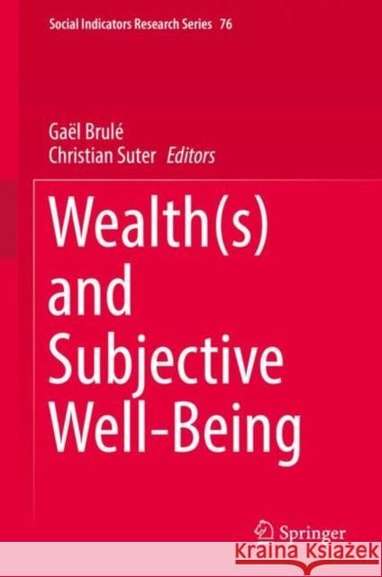 Wealth(s) and Subjective Well-Being Gael Brule Christian Suter 9783030055349 Springer