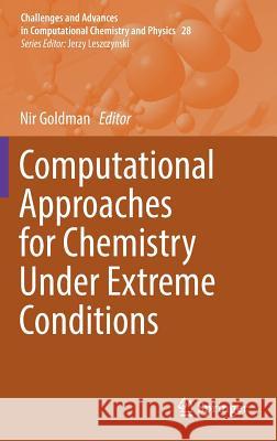 Computational Approaches for Chemistry Under Extreme Conditions Nir Goldman 9783030055998 Springer