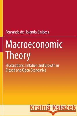 Macroeconomic Theory: Fluctuations, Inflation and Growth in Closed and Open Economies Barbosa, Fernando De Holanda 9783030063702 Springer