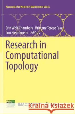 Research in Computational Topology Erin Wolf Chambers Brittany Terese Fasy Lori Ziegelmeier 9783030078102 Springer