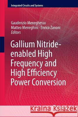 Gallium Nitride-Enabled High Frequency and High Efficiency Power Conversion Meneghesso, Gaudenzio 9783030085940 Springer