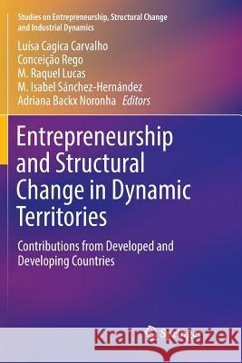 Entrepreneurship and Structural Change in Dynamic Territories: Contributions from Developed and Developing Countries Carvalho, Luísa Cagica 9783030094799