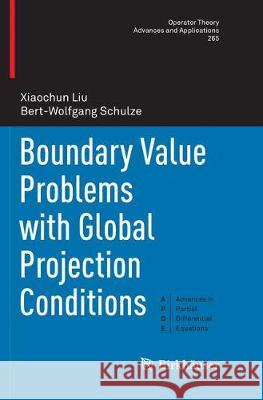 Boundary Value Problems with Global Projection Conditions Xiaochun Liu Bert-Wolfgang Schulze 9783030099336 Birkhauser