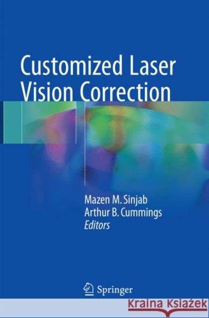 Customized Laser Vision Correction  9783030101770 Springer