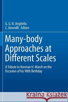 Many-Body Approaches at Different Scales: A Tribute to Norman H. March on the Occasion of His 90th Birthday Angilella, G. G. N. 9783030101916 Springer