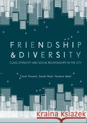 Friendship and Diversity: Class, Ethnicity and Social Relationships in the City Vincent, Carol 9783030102999