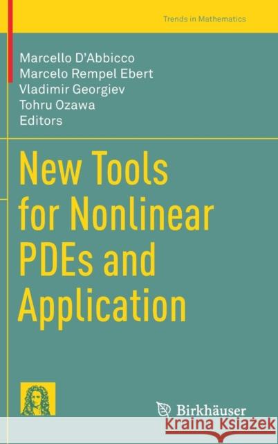 New Tools for Nonlinear Pdes and Application D'Abbicco, Marcello 9783030109363 Birkhauser