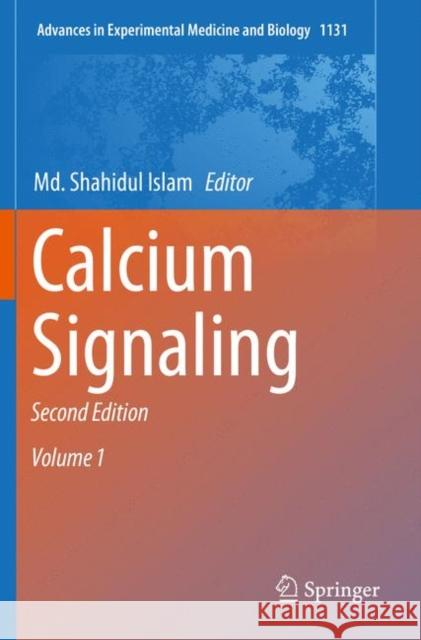 Calcium Signaling MD Shahidul Islam 9783030124595 Springer