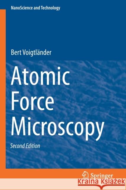 Atomic Force Microscopy Voigtl 9783030136567 Springer