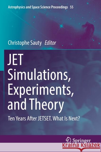 Jet Simulations, Experiments, and Theory: Ten Years After Jetset. What Is Next? Sauty, Christophe 9783030141301 Springer