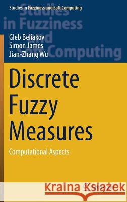 Discrete Fuzzy Measures: Computational Aspects Beliakov, Gleb 9783030153045