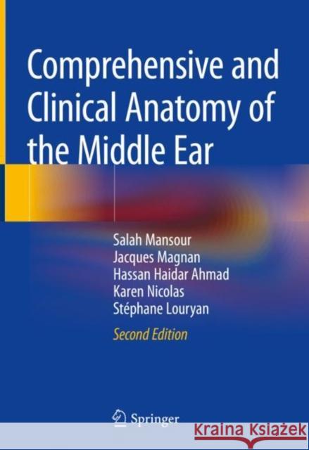 Comprehensive and Clinical Anatomy of the Middle Ear Salah Mansour Jacques Magnan Hassan Haidar Ahmad 9783030153625 Springer