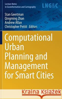 Computational Urban Planning and Management for Smart Cities  9783030194239 Springer